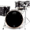 DW PERFORMANCE SERIES 5-PIECE SHELL PACK MAPLE SNARE (EBONY STAIN)