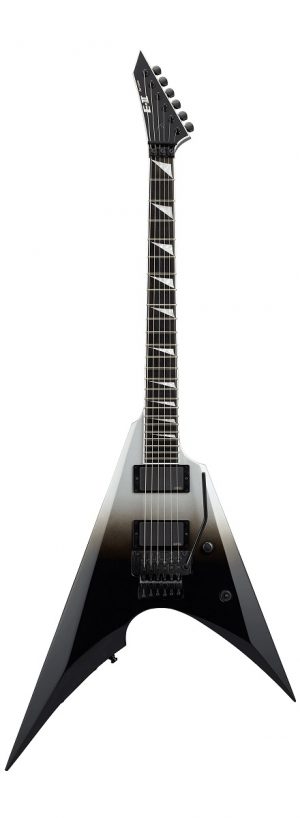 ESP E-II ARROW (Black Silver Fade)