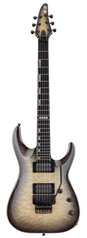 ESP E-II HORIZON QM FR (Black Natural Burst)