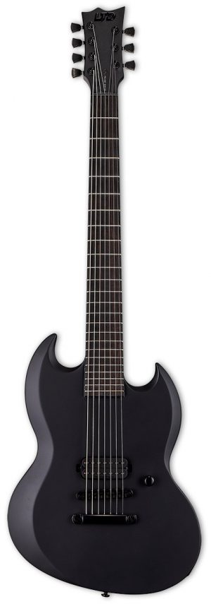 LTD VIPER-7 BARITONE BLACK METAL