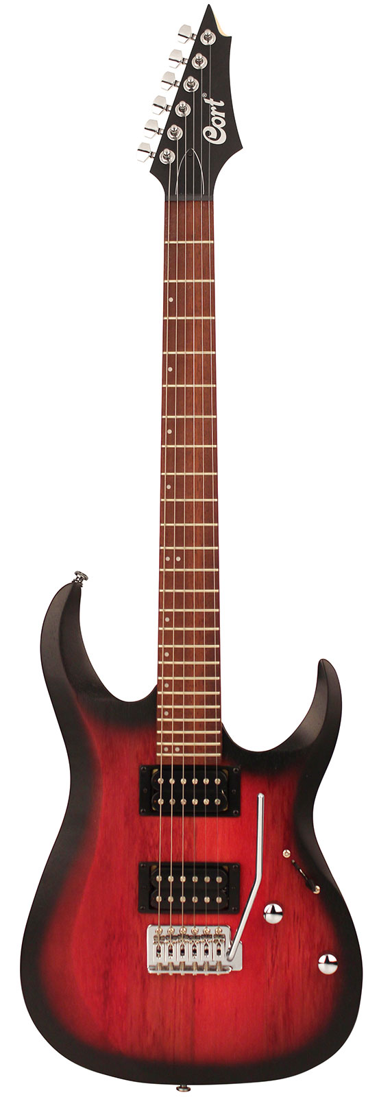 CORT X100 (Open Pore Black Cherry Burst)