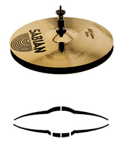 SABIAN 21350 13" AA Fusion Hats