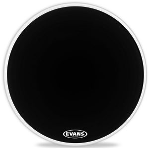 EVANS BD22RA 22" EQ1 RESONANT BLACK