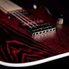 CORT KX300 Etched (Black Red) 3863