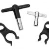 DW DWSM803-2 HI-TORQUE STEEL DRUM KEY AND STANDARD KEY WITH 2 CLIPS