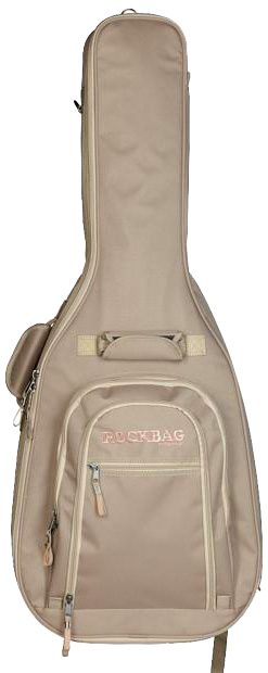 ROCKBAG RB20448K Student Line Cross Walker - Classical Guitar Gig Bag - Khaki