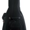 ROCKBAG RB20449 B Student Line Cross Walker - Acoustic Guitar Gig Bag - Black