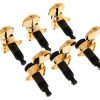 D'ADDARIO PWAT-333L AUTO-TRIM TUNING MACHINES (3 Per side, Gold) 35725