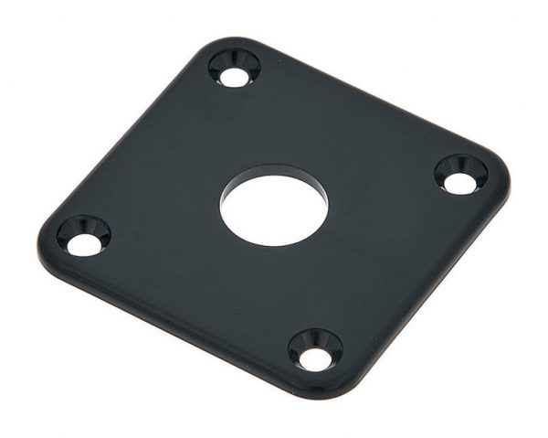 PAXPHIL DR-002 BK JACK PLATE LES PAUL PLASTIC (BLACK)