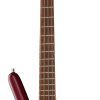 WARWICK RockBass Corvette Basic, 4-String (Burgundy Red Transparent Satin)