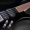 WARWICK RockBass Streamer Standard, 4-String (Nirvana Black Transparent Satin) 25073