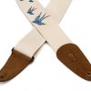 LEVY'S MC8U-006 PRINT SERIES COTTON GUITAR STRAP (BIRDS) 31043