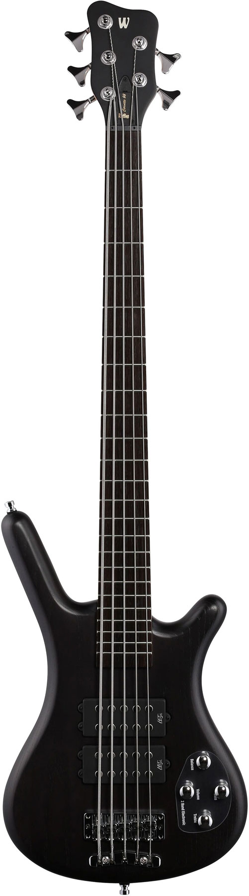 WARWICK RockBass Corvette $$, 5-String (Nirvana Black Transparent Satin)