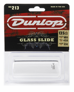 DUNLOP 213 HEAVY WALL LARGE GLASS SLIDE