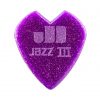 DUNLOP KIRK HAMMETT JAZZ III PICK PURPLE SPARKLE 29152