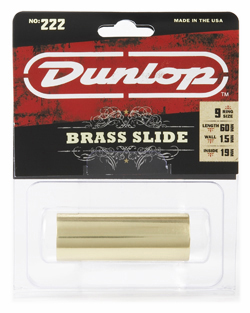 DUNLOP 222 BRASS MEDIUM WALL MEDIUM SLIDE