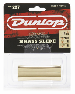 DUNLOP 227 CONCAVE BRASS SLIDE