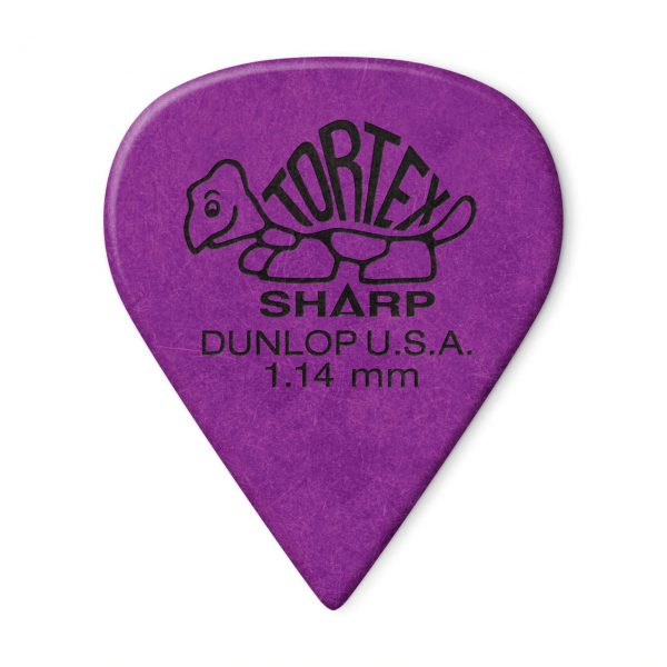 DUNLOP TORTEX SHARP PICK 1.14MM