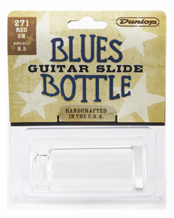 DUNLOP 271 BLUES BOTTLE REGULAR WALL SMALL CLEAR SLIDE