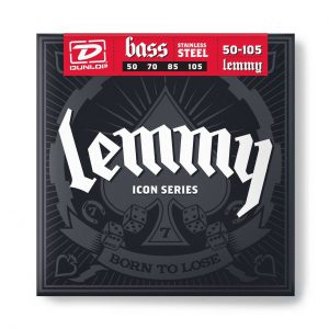 DUNLOP LKS50105 LEMMY KILMISTER ICON SIGNATURE BASS STRINGS (50-105)