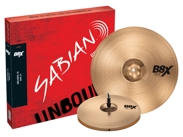 SABIAN B8X 2-PACK