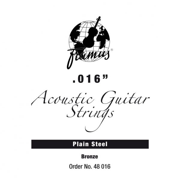 FRAMUS 48016 Bronze - Acoustic Guitar Single String, .016