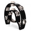 MAXTONE 818 Dual Power Tambourine (Black)