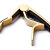 DUNLOP 83CG TRIGGER CAPO ACOUSTIC CURVED GOLD 31154