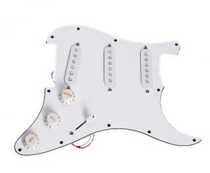 PAXPHIL 9512 PICKGUARD PANEL S-S-S WHITE