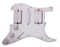 PAXPHIL #9732 PICKGUARD PANEL H-S-H WHITE