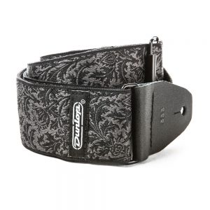 DUNLOP D6714 JACQUARD BLACK THISTLE STRAP