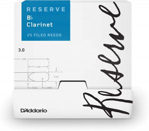 D'ADDARIO Reserve Bb Clarinet #3.0 - 25 Pack