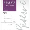 D'ADDARIO Reserve Classic Bb Clarinet #3.5 - 10 Pack 39231