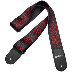 DIMARZIO STEVE VAI PRINT - ART STRAP BLACK