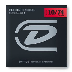 DUNLOP DEN1074 PERFORMANCE+ ELECTRIC GUITAR STRINGS 10-74 | 8-STRING