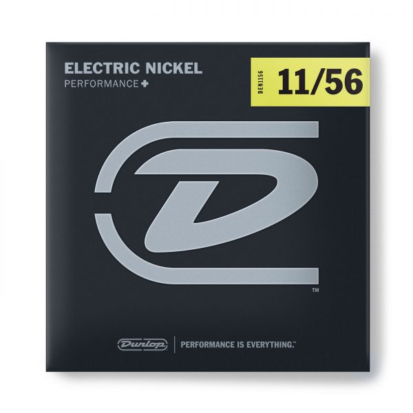 DUNLOP DEN1156 PERFORMANCE+ ELECTRIC GUITAR STRINGS (11-56)