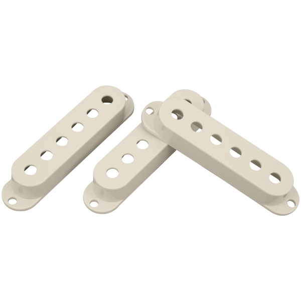 DIMARZIO DM2000AW VINTAGE STRAT PICKUP COVERS (Aged White)