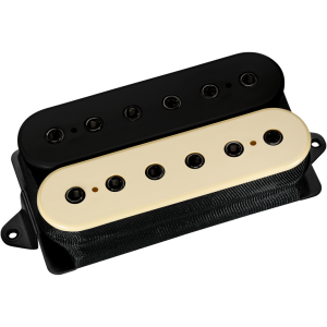 DIMARZIO EVO 2 BRIDGE (F-Spaced, Black/Cream)