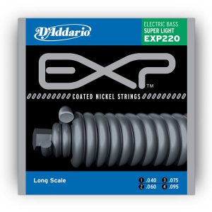 D'ADDARIO EXP220 EXP COATED BASS SUPER LIGHT (40-95)