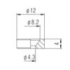 PAXPHIL HB002 CR NECK JOINT BUSHING (CHROME) 34765