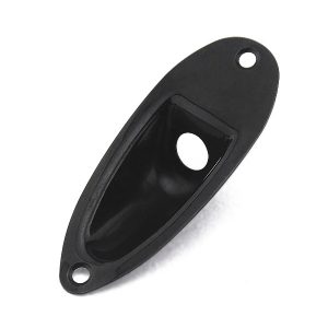 PAXPHIL HJ101 BK STRAT STYLE JACK PLATE (BLACK)