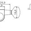 PAXPHIL J-07 3+3 Lock BK 35761