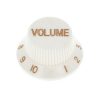 PAXPHIL KPV15 STRAT VOLUME KNOB (WHITE)