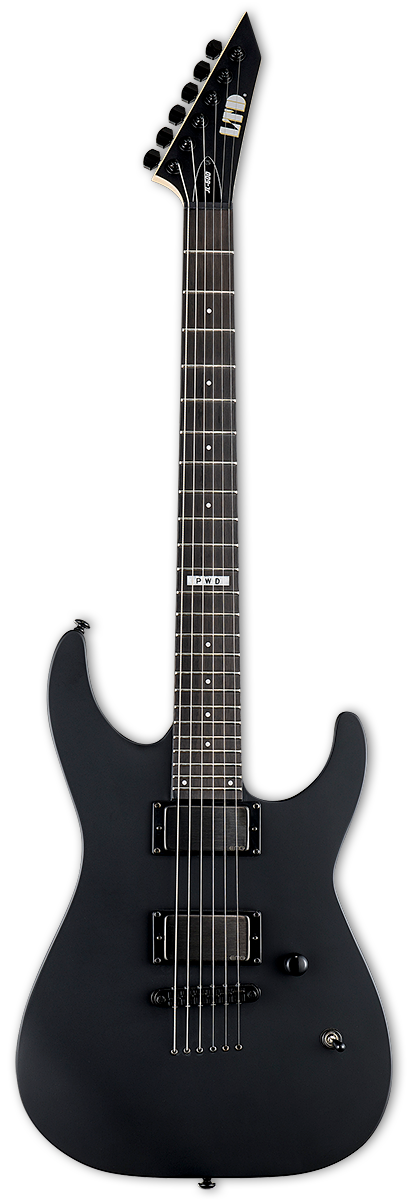 LTD JL-600 Jeff Ling Signature (Black Satin)