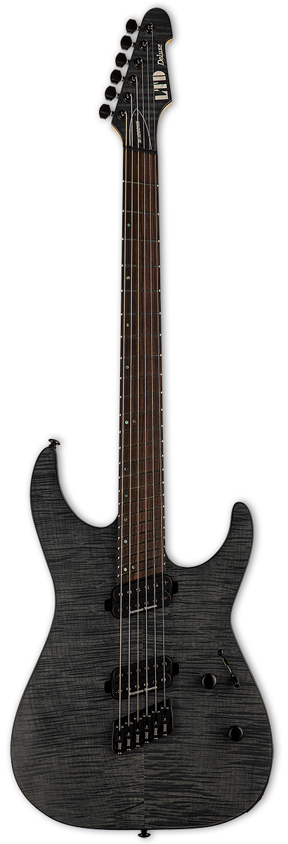 LTD M-1000 MULTI-SCALE FM (See Thru Black Satin)