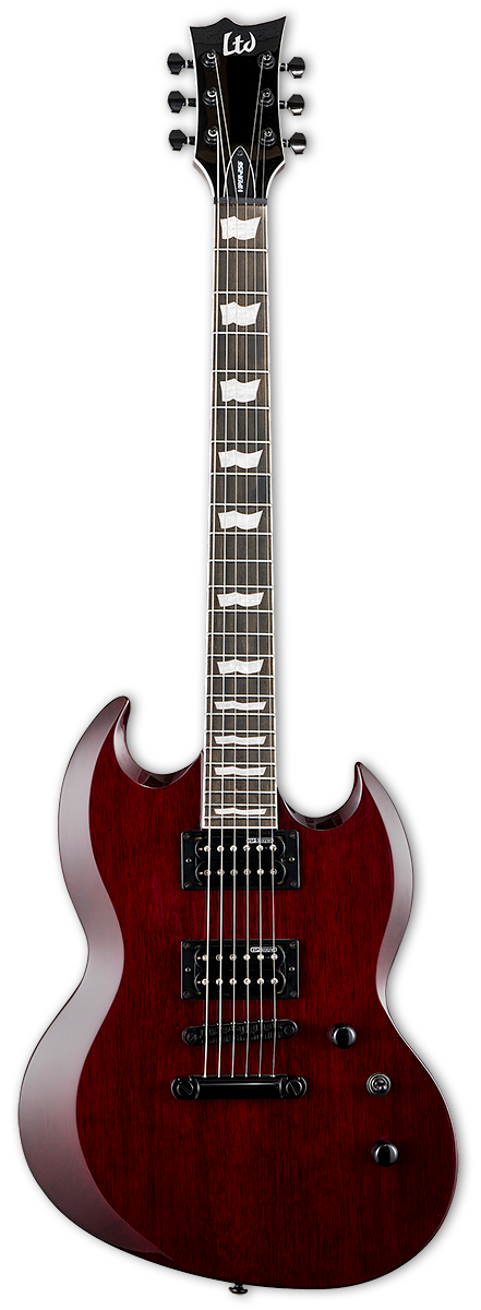 LTD VIPER-256 (See Thru Black Cherry)