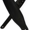 LEVY'S M26PD-BLK CLASSICS SERIES PADDED GUITAR STRAP (BLACK) 30943