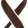 LEVY'S M26PD-BRN_CRM CLASSICS SERIES PADDED TWO-TONE GUITAR STRAP (BROWN, CREAM) 30962