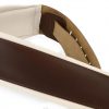 LEVY'S M26PD-BRN_CRM CLASSICS SERIES PADDED TWO-TONE GUITAR STRAP (BROWN, CREAM) 30963