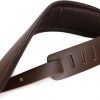 LEVY'S M26PD-DBR_DBR CLASSICS SERIES PADDED TWO-TONE GUITAR STRAP (DARK BROWN) 30950